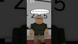 Was WIRKLICH im Schulverweis PASSIERT 👀 shorts roblox [upl. by Derej]