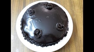 Easy Eggless Whole Wheat Chocolate Cake Recipe  chocolate truffle cake  चॉकलेट केक बनाने की विधि [upl. by Roselin374]