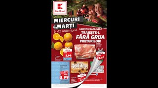 Catalog Kaufland 6 Noiembrie  12 Noiembrie 2024  Oferta Kaufland Black Friday 2024 [upl. by Map87]