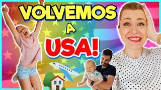 🙊OMG VOLVEMOS a ESTADOS UNIDOS 🇺🇸  Ya tenemos PISO 🏡 Familia Carameluchi 👨‍👩‍👧‍👦 [upl. by Orat]