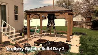 Gazebo build [upl. by Manoop928]