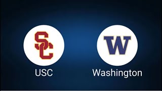 USC Trojans VS Washington Huskies College Football Preview The Margin for Error is down to nothing [upl. by Ronym318]