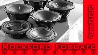 Rockford Fosgate Subwoofers  Prime  Punch [upl. by Holton817]