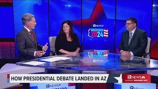 Presidential debates impact on AZ [upl. by Gilbart924]