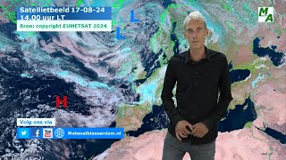 Weersvooruitzichten komende week zomerse start later in de week minder warm [upl. by Atteuqal]