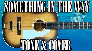 Nirvana Something in The Way Tone  Guitar Cover with Nevermind Studio Tone  Stella Harmony H912 [upl. by Lyndsay]