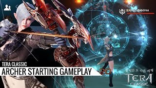 TERA Classic KR  Archer starting gameplay [upl. by Apilef249]