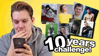 POGAĐAM YOUTUBERE 10YEARSCHALLENGE  Dennis Domian [upl. by Sunny]