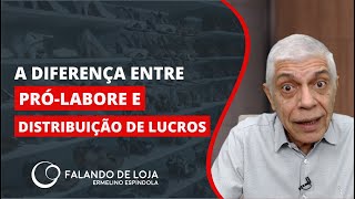 Qual a diferença entre prólabore e distribuição de lucros  Dicas para Lojistas e Gestores [upl. by Mccord]