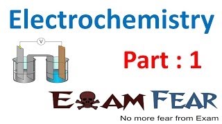 Chemistry Electrochemistry part 1 Introduction CBSE class 12 XII [upl. by Ellevehc61]