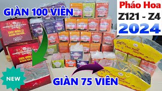 Đốt Pháo Hoa Z121 Z4 Bộ Quốc Phòng tết 2024 Giàn 100 75 25 36 Đặc biệt Phun Hoa Viên Nhấp nháy [upl. by Oeflein]