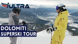 DOLOMITI SUPERSKI TOUR 24 ep 1  Pista Gitsh Gitschberg Jochtal Hannes Paul Schmid  IcarusULTRA [upl. by Hardunn]