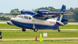 Oshkosh BUSY Sunday Departures Part 1  EAA AirVenture 2024 [upl. by Shanta222]