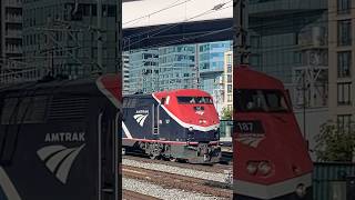 Amtrak 5 California Zephyr departing Denver [upl. by Gratia217]