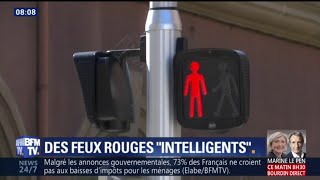 Des feux intelligents sadaptent à la présence des piétons [upl. by Nan672]