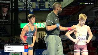 2018 USMCUSAW Cadet amp Junior GR NationalsJunior 113 Finals  Paxton Creese MN Vs Ryan Rowland [upl. by Gninnahc]