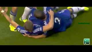 Burnley vs Chelsea Great Team Goal Shurrle [upl. by Iv]