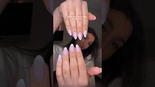 unghie semplici sopra ogni cosaaa 💅🏻✨ nail transition viral [upl. by Ponzo]