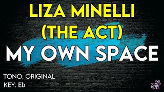 Liza Minelli  My own Space The Act  karaoke Instrumental [upl. by Doherty]