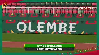 STADE D’OLEMBE  A FUTURISTIC ARENA [upl. by Idnahk]