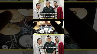 REAL DRUM ● Kuta Rock City  Superman Is Dead ● COVER realdrummer [upl. by Gone390]