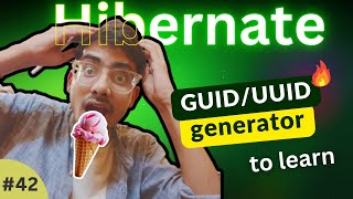 Hibernate Tutorial uuid and guid generator [upl. by Nilpik]