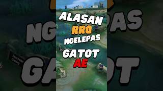 alasan RRQ lepas gatot AE [upl. by Anomas]