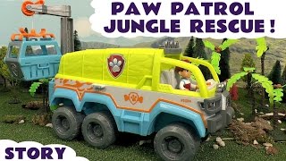 Toy Paw Patrol Jungle Rescue Story [upl. by Kire]