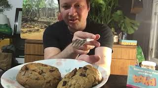 Tasting and Comparing Bakd Cookies OG Cookie Vs Costco Double Chocolate Chunk Cookie cookie [upl. by Hsirehc]