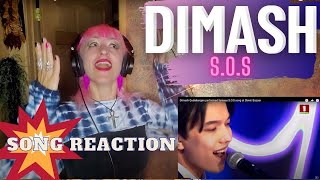 DIMASH  SOS song at Slavic Bazaar  Vocal Coach Song Reaction [upl. by Imit501]