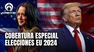 Estados Unidos acude a las urnas PROGRAMA COMPLETO  051124 [upl. by Ynnos939]