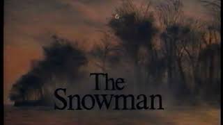 Opening to Raymond Briggs The Snowman 1989 VHS True HQ [upl. by Beitnes]