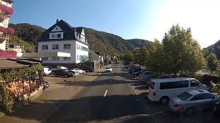 Drive along the river Moselle from Cochem to Brodenbach [upl. by Eednahs779]