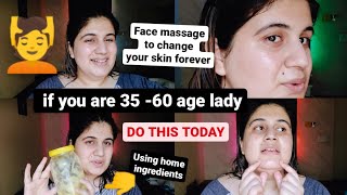 3560 age Ladies  Anti ageing Face Massage [upl. by Igor757]