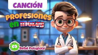 🎶👨‍🎤CANTA LAS PROFESIONES KARAOKE INGLÉS CANCIÓN INFANTIL [upl. by Anileuqcaj]