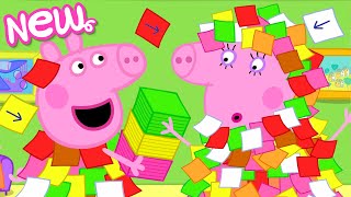 Peppa Pig Tales 🧷 Sticky Note Pranks ✏️ BRAND NEW Peppa Pig Episodes [upl. by Olzsal]