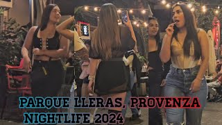 🇨🇴 PARQUE LLERAS AND PROVENZA NIGHTLIFE 20244K [upl. by Arahsal]