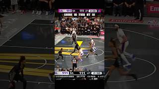 PART 1  Wemby vs LeBron amp AD 🔥 Lakers vs Spurs Ending nba shorts [upl. by Boice5]