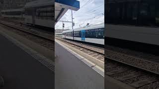 SBB CFF FFS switzerland Regional Train Regionalbahn original tone youtube trainvideo trainworld [upl. by Noach]