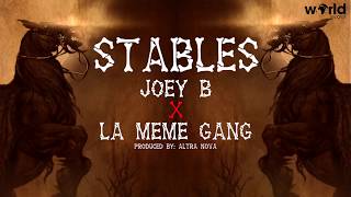 JOEY B FT LA MÊME GANG  STABLES OFFICIAL LYRICS VIDEO [upl. by Nanam]