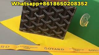 GOYARD VICTOIRE WALLET Review from BOOTSFY [upl. by Gibbie915]