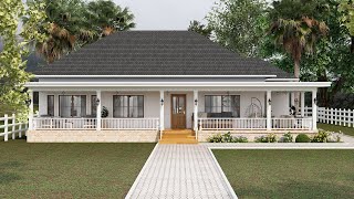 36x87 11x167m Discovering the Perfect Small House Design Cottage House With 2 Bedrooms [upl. by Karita]