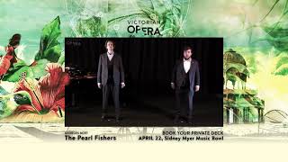 The Pearl Fishers Duet  Au fond du temple saint Bizet Victorian Opera [upl. by Lassiter]