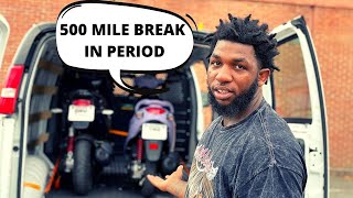 50cc SCOOTER TUNE UP VLOG  500 MILE BREAK IN PERIOD [upl. by Pirnot]