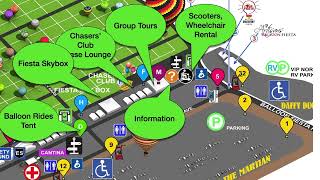 2024 Balloon Fiesta Video Map [upl. by Rezeile]