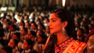 Sonam Kapoor celebrated Republic Day at Neerja Bhanots school [upl. by Anastase536]