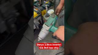 Denyo 25kva inverter Máy phát điện gia đình Hàng nội địa nhật [upl. by Hctub862]