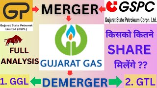 How Gujarat Gas merger and demerger plan will be beneficial to shareholders  merger [upl. by Kalman]