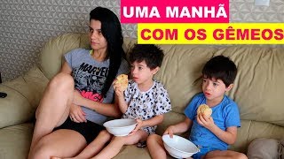 UMA MANHÃ COM A GENTE GÊMEOS [upl. by Colwen]