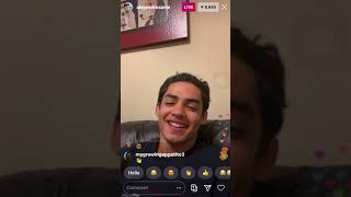 Alejandro Rosario instagram live 53020 [upl. by Lecia]